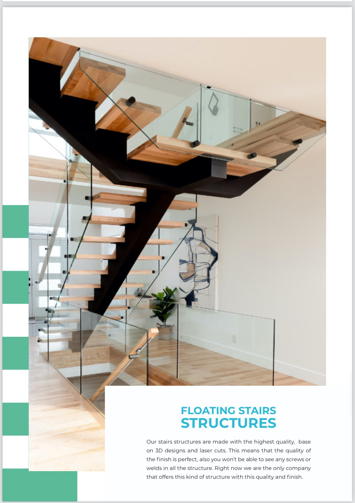 Floating Stairs Structures