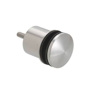 Glass Standoff Heavy Duty 1-3/4″ x 2″ (3/8″ screw thread) – Brushed Stainless