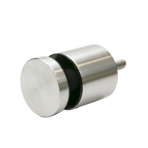 Glass Standoff Heavy Duty 1-3/4″ x 2″ (3/8″ screw thread) – Brushed Stainless