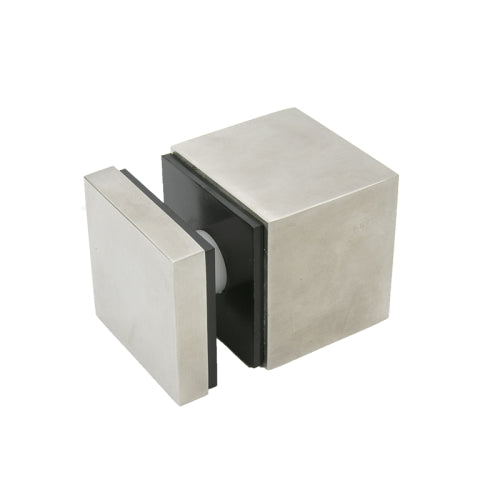 Square Glass Standoff Heavy Duty 1-3/4″ x 2″ – Brushed Stainless