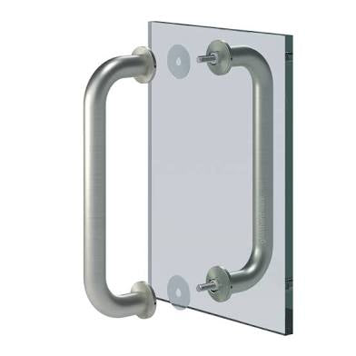 8″ Round Pull Handle – Brushed Nickel