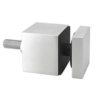 Square Glass Standoff Heavy Duty 1-3/4″ x 2″ – Brushed Stainless